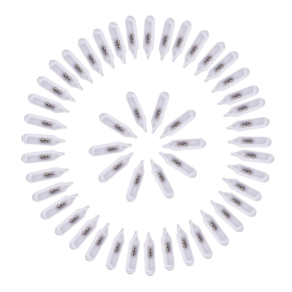 YYST 50 Worm Jig Glass Rattles – three sizes, inserted into soft plastics