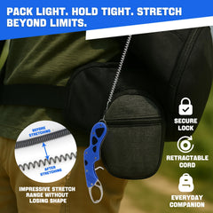 Adjustable spring-loaded jaws of the fish lip gripper