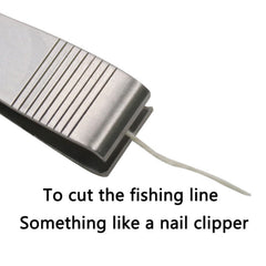 YZYDF compact fishing scissor demonstrating portable size