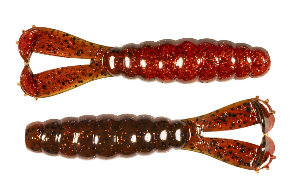 Z-Man Baby Goat 3-inch Hot Craw delivers lifelike action to attract bass