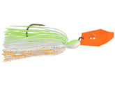 Z-Man Big Blade ChatterBait side view highlighting thump and vibration for enticing bites.
