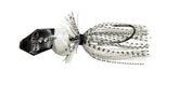 Z-MAN CBCFL34-03 Chatterbait head close-up, zinc construction for strong bottom contact.