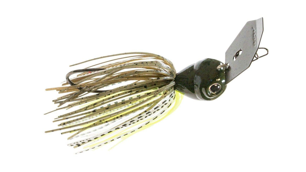 Z-Man ChatterBait Jack Hammer White Delight with lifelike action to attract bass
