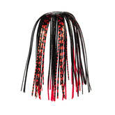 Z-MAN Chatter Bait EZ Skirt in black red chrome delivers vivid action and quick replacements.