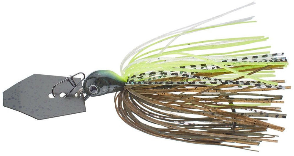 Z-Man ChatterBait Jack Hammer 3/4oz Bhite Delight lure for bass, vivid action and reliable hook-up