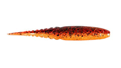 Z-Man ChatterSpike 4-5 Fire Craw trailer enhances blade action on bass jigs.