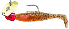 Z-MAN Diezel ChatterBait New Penny Gold/Red boosts inshore jig vibration for redfish and snook
