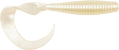 Z-MAN DoormatadorZ 5-inch Pearl lure, highly visible color ideal for fluke and saltwater targeting