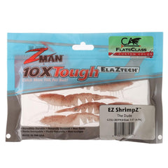 Z-Man EZ ShrimpZ pre-rigged with 2/0 Mustad hook for ready-to-fish performance