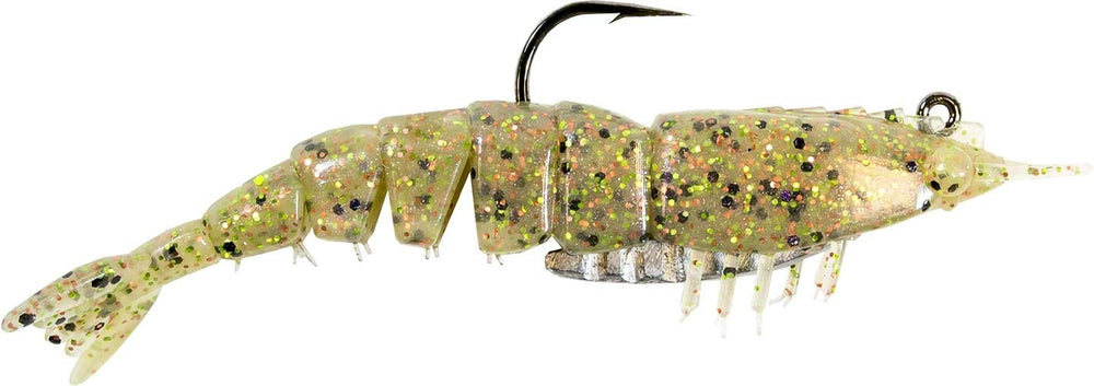 Z-Man EZSR-243PK2 EZ Shrimp pre-rigged lure ready to fish immediately