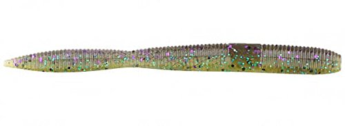 Z-MAN Fatty 5 inch Sprayed Grass lure, profile view, ideal for power-finesse bass fishing.