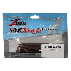 Z-Man Finesse Worm 7-inch tail, buoyant ElaZtech action for shaky head setups.