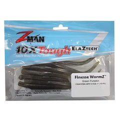 Z-Man FINWORM4 used on Texas rig for subtle quiver.