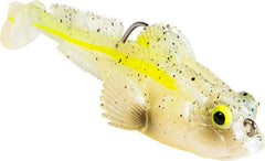 Z-Man Gobius 3in Sexy Shimmer Blue swimbait with lifelike goby details for natural movement.