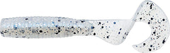 Z-Man GrubZ 3.5in Blue Glimmer Sparkle provides lifelike action for versatile lure setups