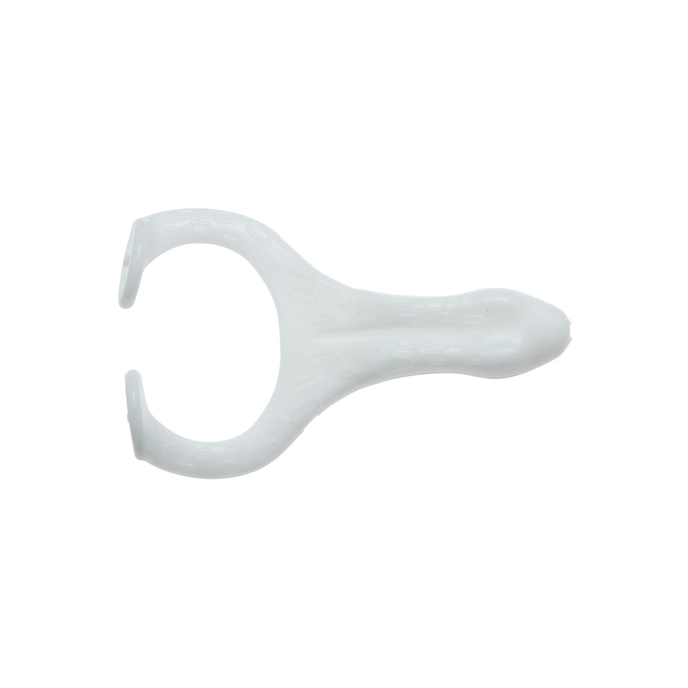 Z-Man Hard Leg FrogZ bait in white with paddle-foot action for surface fishing