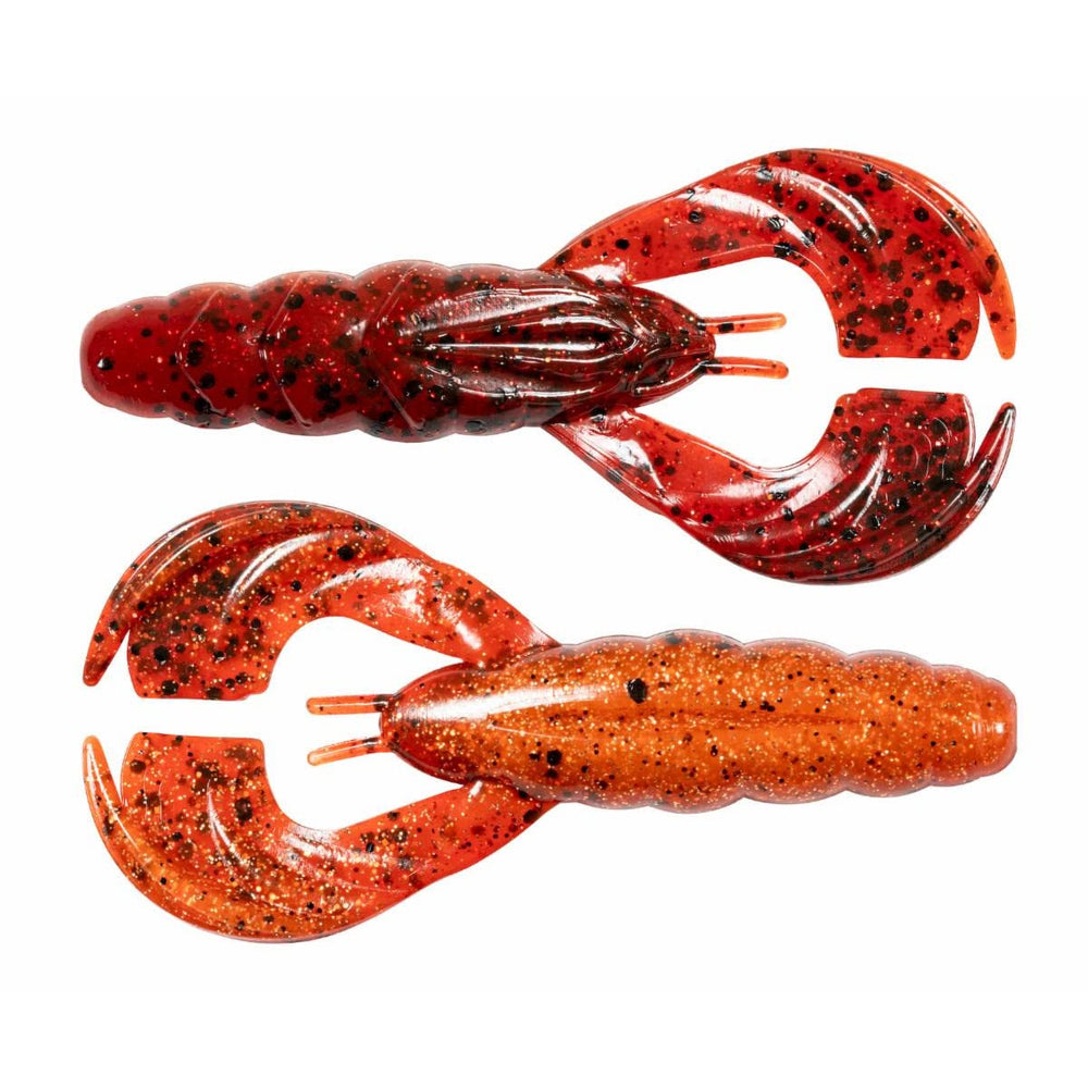 Z-Man Hella CrawZ 3.75in claws float up for lifelike defense posture.