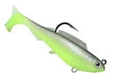Z-Man Herculez swimbait with curved paddle tail for lifelike action