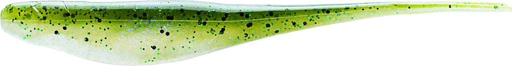 Z-MAN Jerk ShadZ yellowtail lure for inshore redfish and seatrout bites