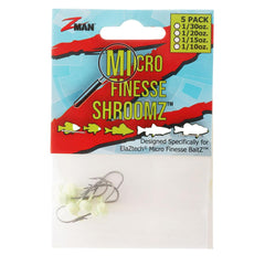 Z-Man MFH130-03PK5 Shroomz Red jighead for precise rigging and quick hookups.