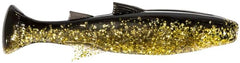 Z-Man Mulletron Gold Rush swimbait with ElaZtech durability for lifelike presentation and versatile retrieves.