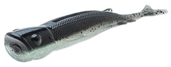 Z-Man POPSHAD5 soft plastic surface popper with cupped-face topwater action to attract bass