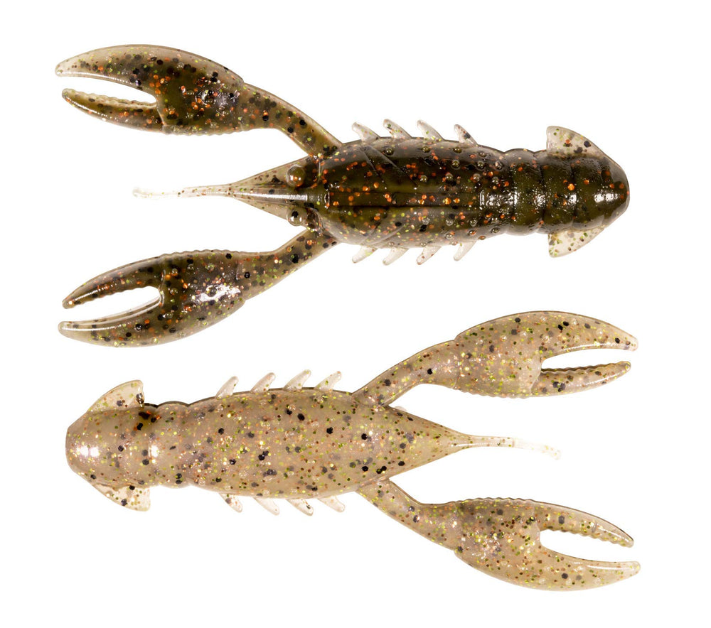 Z-Man Pro CrawZ 3.5-inch lure with buoyant claws for natural defensive posture