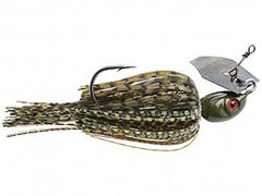 Z-Man Project Z ChatterBait head close-up highlights blade and hardware for enhanced vibration