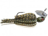 Z-Man Project Z ChatterBait front view showing blade action for grass coverage