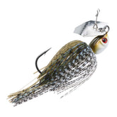 Z-Man Project Z ChatterBait head and blade to boost vibration during grass retrieves