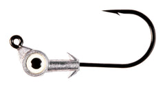 Z-Man SE3014-03PK3 Swimbait Eye Jighead with glow eyes boosts strike visibility for gamefish