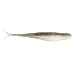 Z-Man SJS4-388PK5 Scented Jerk ShadZ closeup tail, highlighting 10X ElaZtech forked tail