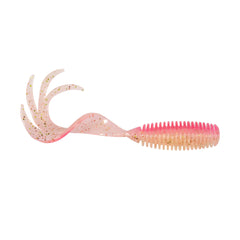 Z-MAN STG25-326PK8 St Grubz Laguna Shrimp 2.5 inch curly tail for finesse fishing.