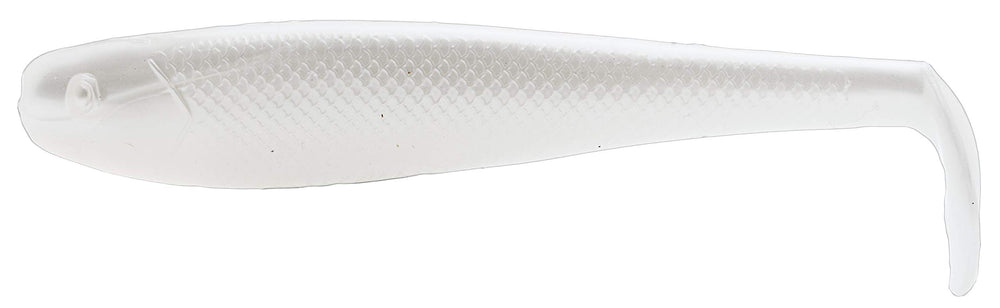 Z-MAN SwimmerZ 6in pearl paddle-tail swimbait for lifelike action in freshwater and saltwater