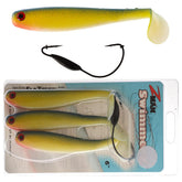 Z-Man SwimmerZ split belly design for easy rigging and reliable hooksets.