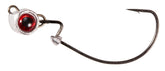 Z-MAN Texas Eye Finesse Jigheads 1/8 oz highlight action and weedless rigging for versatile fishing.