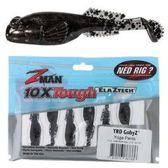 Z-Man GobyZ 2.4in swimbait tail action showcases lifelike swimming for bass and smallmouth fishing.