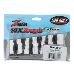 Z-Man GobyZ detailed eyes, fins, and tail aid realism for targeted bottom-dwelling foraging.