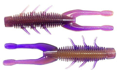 Z-Man THOGZ-238PK6 TRD Hogz side view, ribbed body ready for Ned Rig finesse fishing.