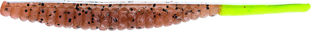 Z-Man TroutTrick swimbait in pumpkin chartreuse for versatile targeting of trout, redfish, and bass
