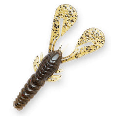 Z-Man Turbo CrawZ in green pumpkin delivers lifelike action for Texas rig presentations.