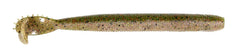 Z-Man Turbo FattyZ 6in Green Pumpkin salt-impregnated body for longer unweighted casts.