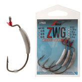 Z-Man ZWG40-316PK3 hook keeper on the neck secures ElaZtech swimbaits for reliable rigs.