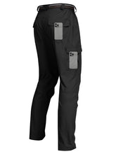 Zalify men's cargo hiking pants stretch fabric supports easy movement on trails.