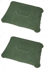 Zaltana inflatable camping pillow 2-pack with soft top, ideal for tent sleeping
