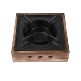Zaoalife alcohol stove compact square design for camping and travel