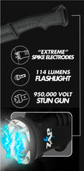 Zap Hike N Strike 6061 aluminum body provides lightweight durability on varying terrain.