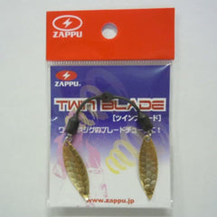 Zappu ZTBG Twin Blade Gold in action delivering longer casts and greater reach.