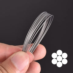 Pre-rigged steel fishing leader for bottom fishing