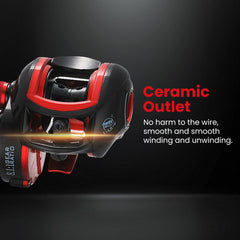 ZAWELIYO Brutus Reel 7.2:1 gear delivers fast retrieves.